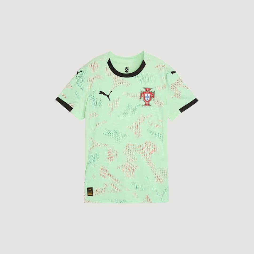 Portugal – Maillot Extérieur 2025 – Vert Menthe & Détails Noir - Covred