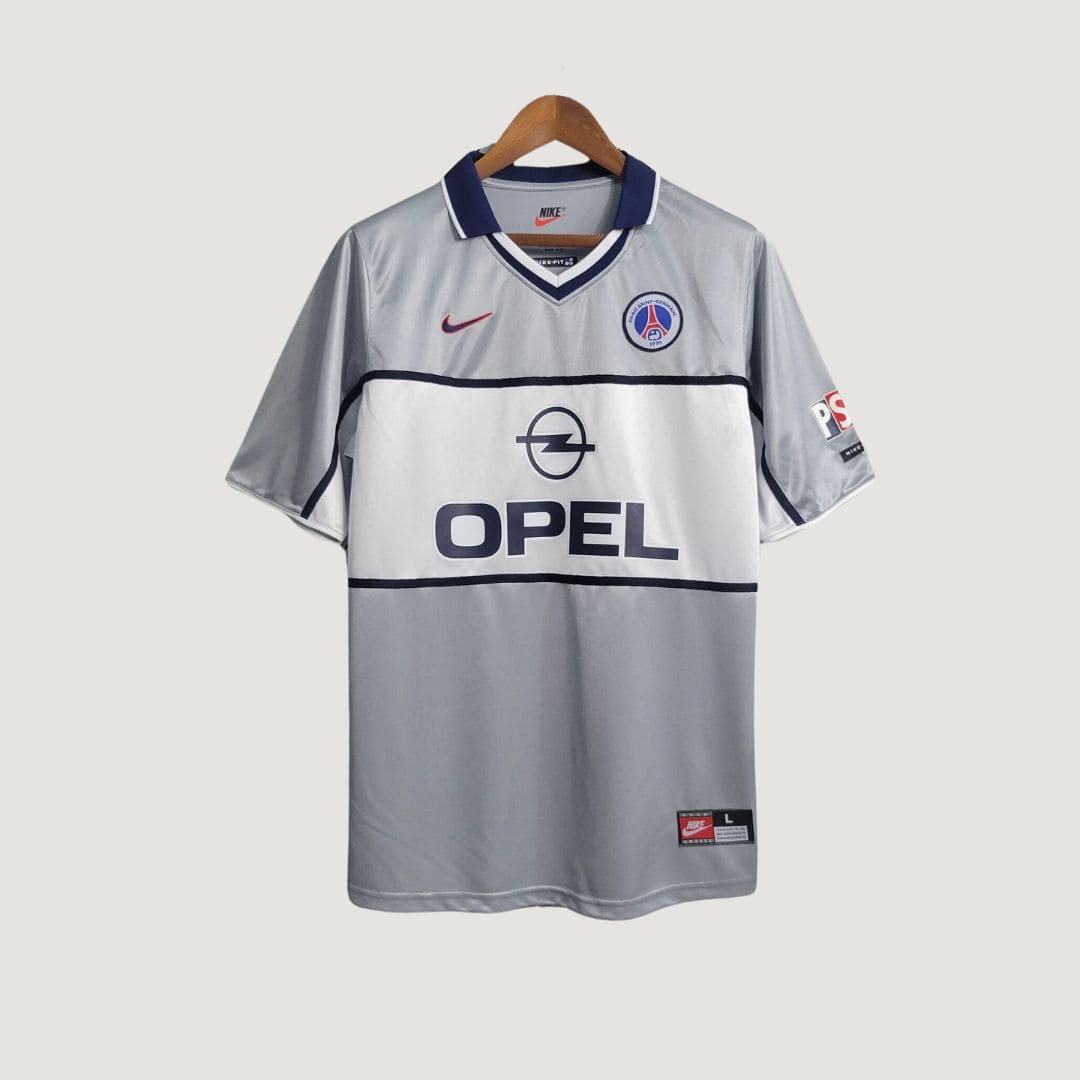 Paris Saint Germain ( PSG ) - Maillot Rétro 2000 - Gris - Covred