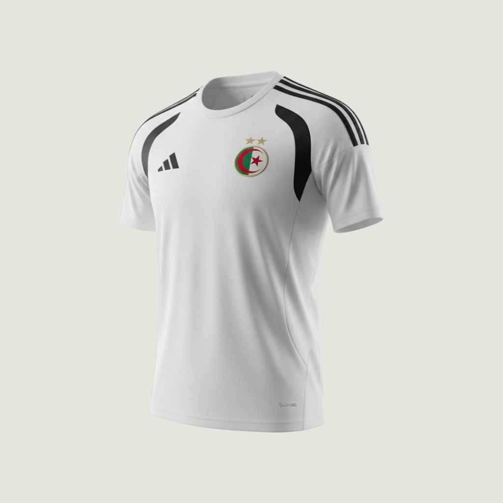 Algeria – Jersey Training World Cup 2026 Men – White, Black