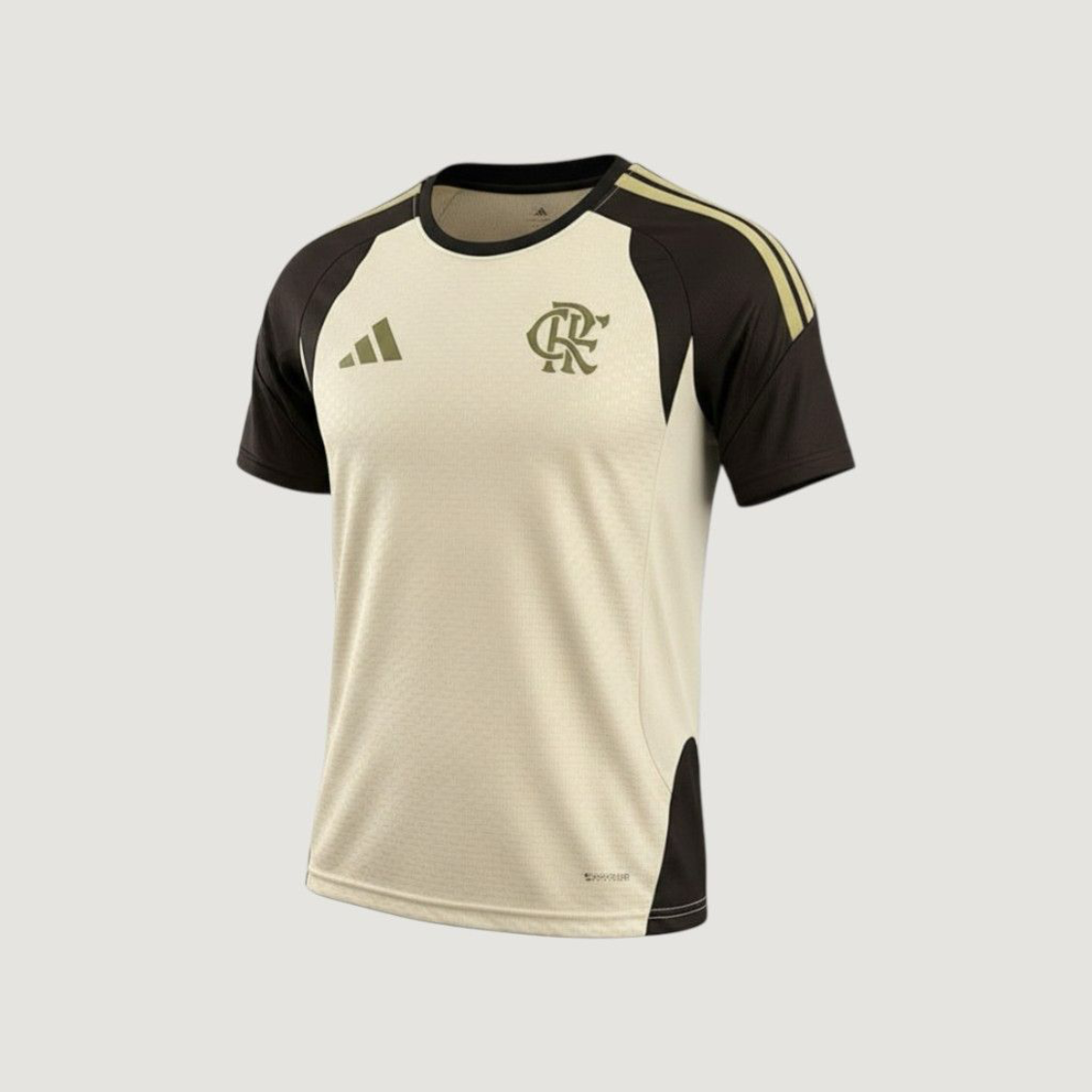 Flamengo – Jersey Pre-Match 2025/26 Men – Beige, Brown