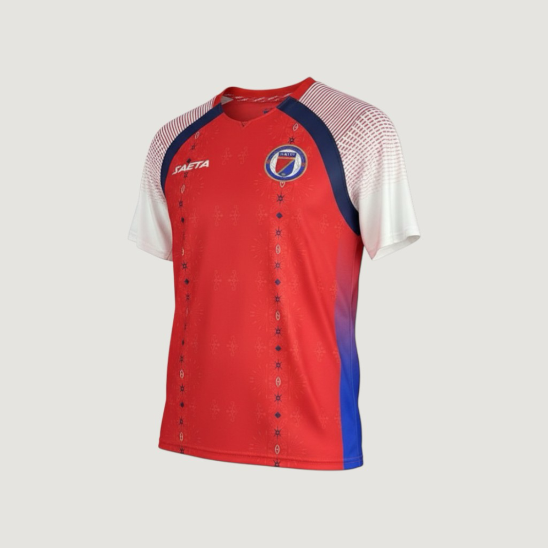Haiti – Jersey Third World Cup 2026 – Red, Blue