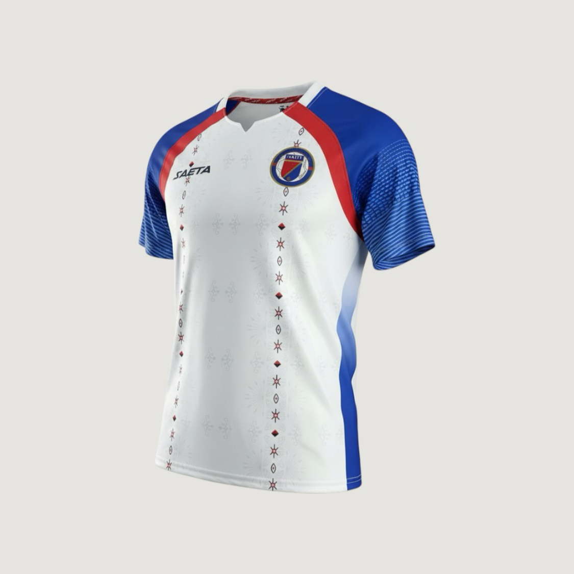 Haiti – Jersey World Cup 2026 – White, Blue, Red