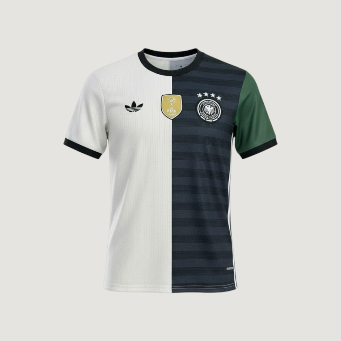 Germany – Jersey Concept 2025-2026 – White, Black, Green