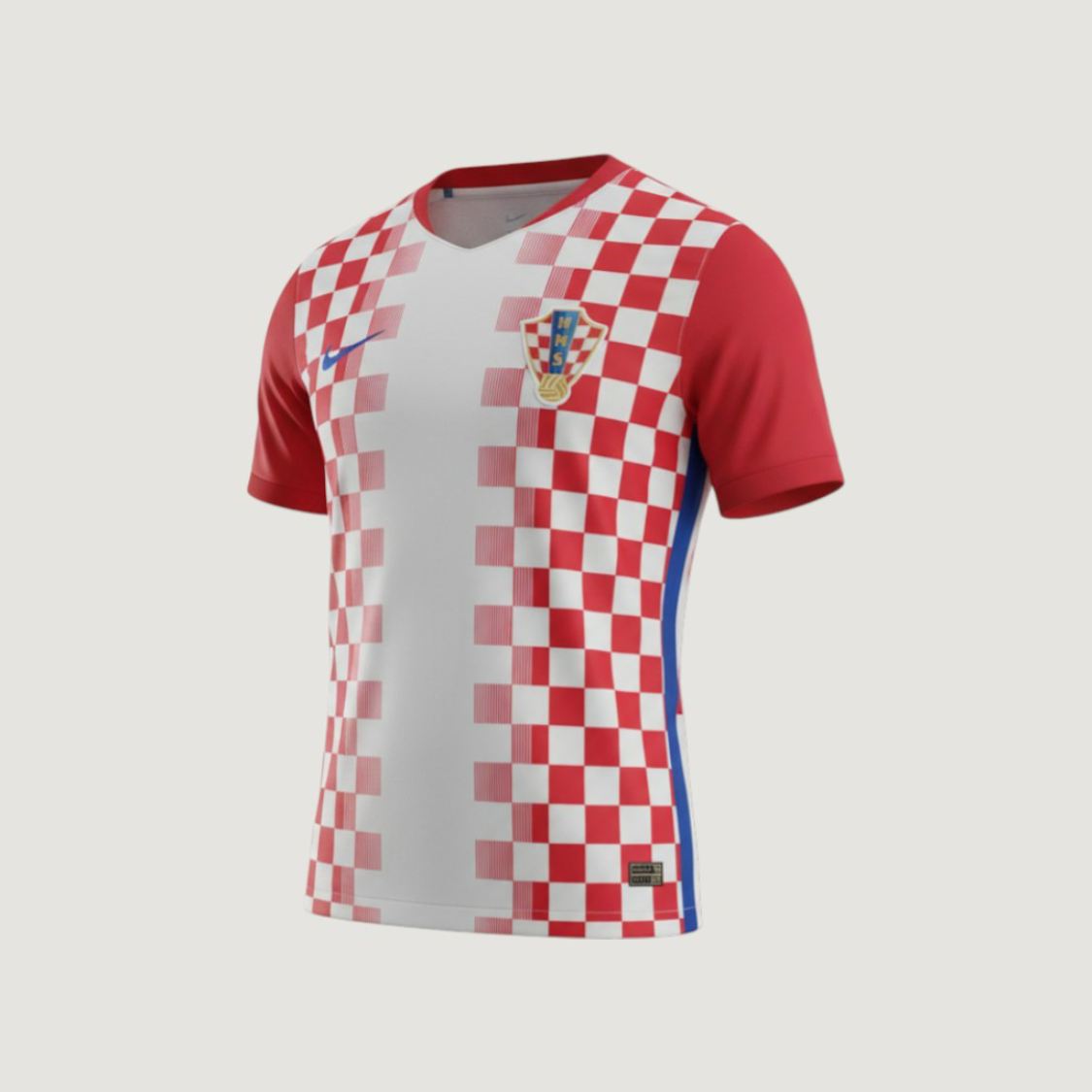Croatia – Jersey Home World Cup 2026 – Checkered Red & Iconic White