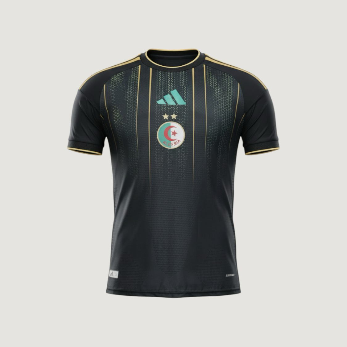 Algeria – Jersey Concept 2025-2026 – Black, Gold, Green