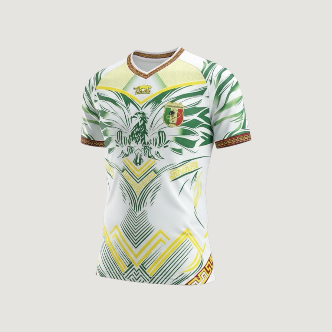 Mali – Jersey Home 2026 – White, Green, Yellow