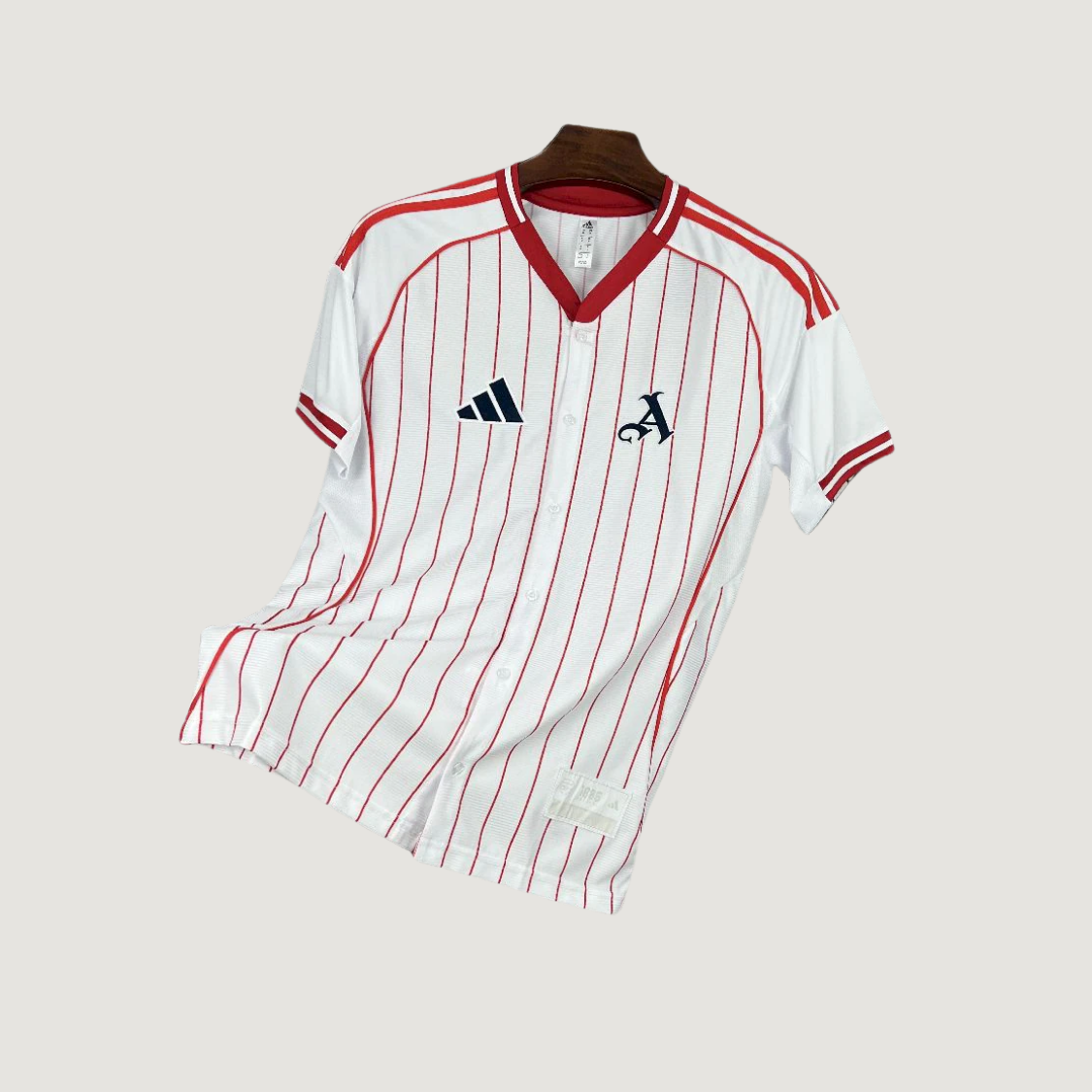 Arsenal – Jersey Concept 2025/26 – White à Stripes Red