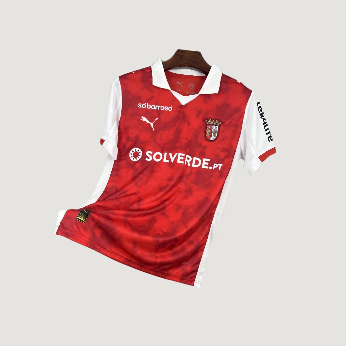 SC Braga – Jersey Home 2025/26 – Red, White