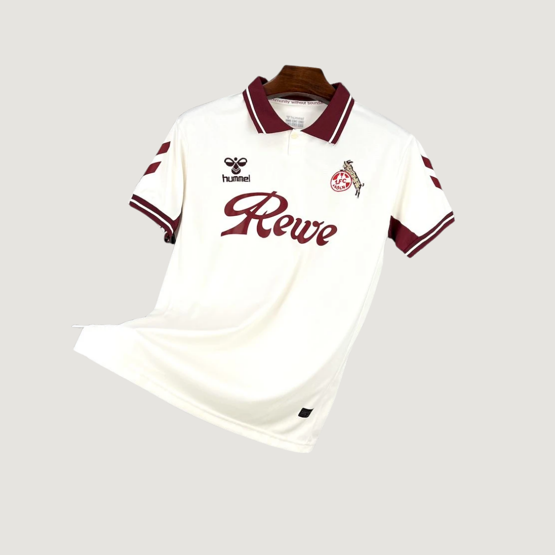 FC Köln – Special Edition Jersey 2025/26 – White, Burgundy