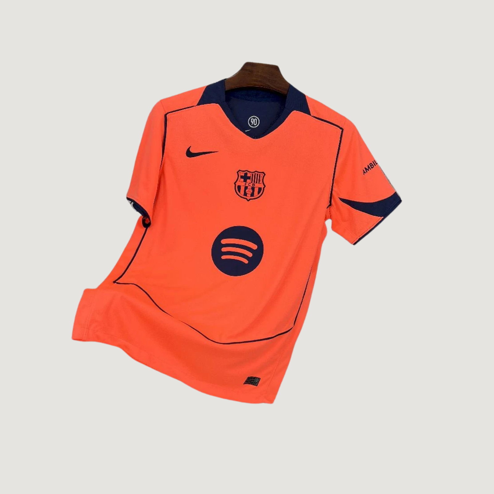 FC Barcelona – Jersey Third 25/26 – Orange, Navy