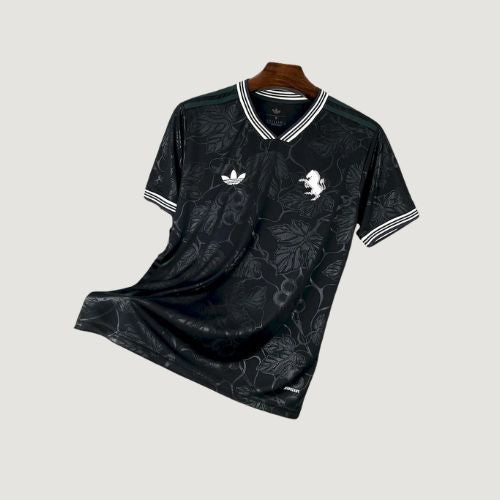 Juventus – Jersey Third 2025/26 – Black/Grey Floral Pattern