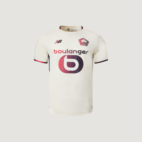 LOSC Lille – Jersey Away 25/26 – White, Garnet