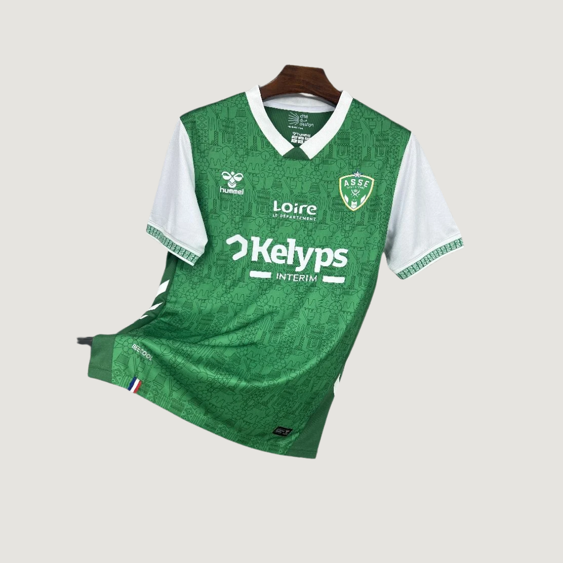 AS Saint-Étienne – Jersey Home 2025/26 – Green,White