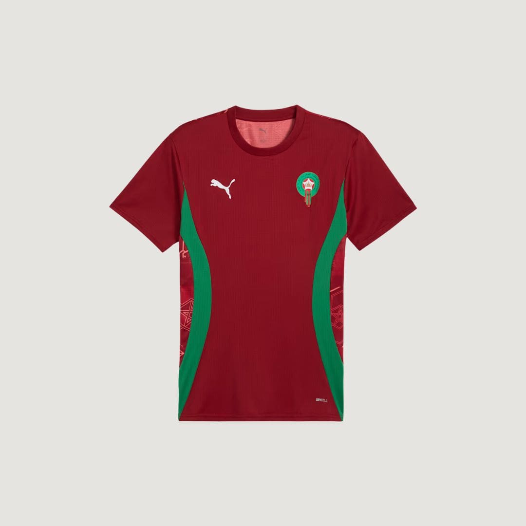 Morocco - Jersey Pre-Match 24/25 - Red, Green