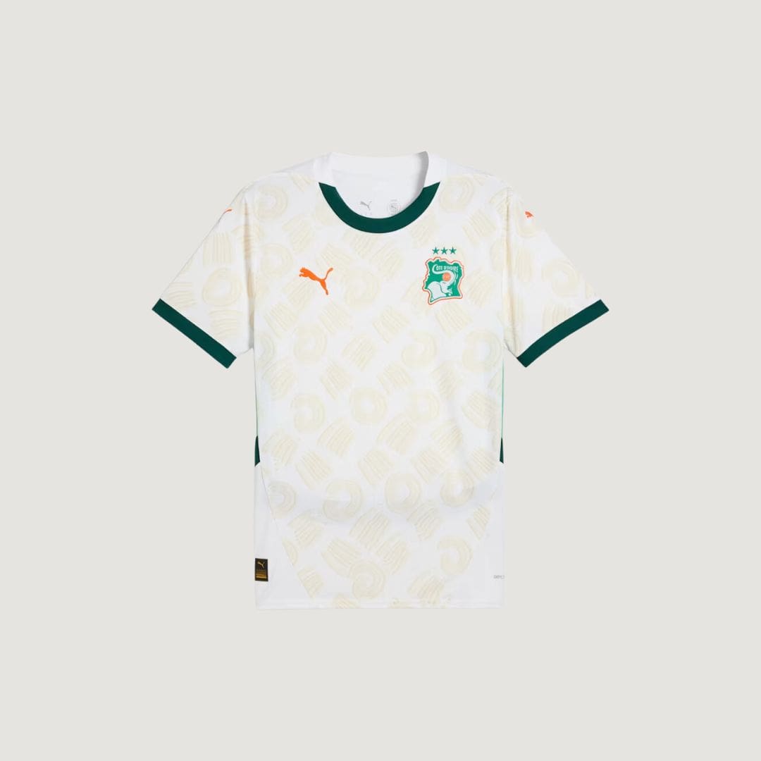Ivory Coast - Jersey Away 24/25 - White, Green