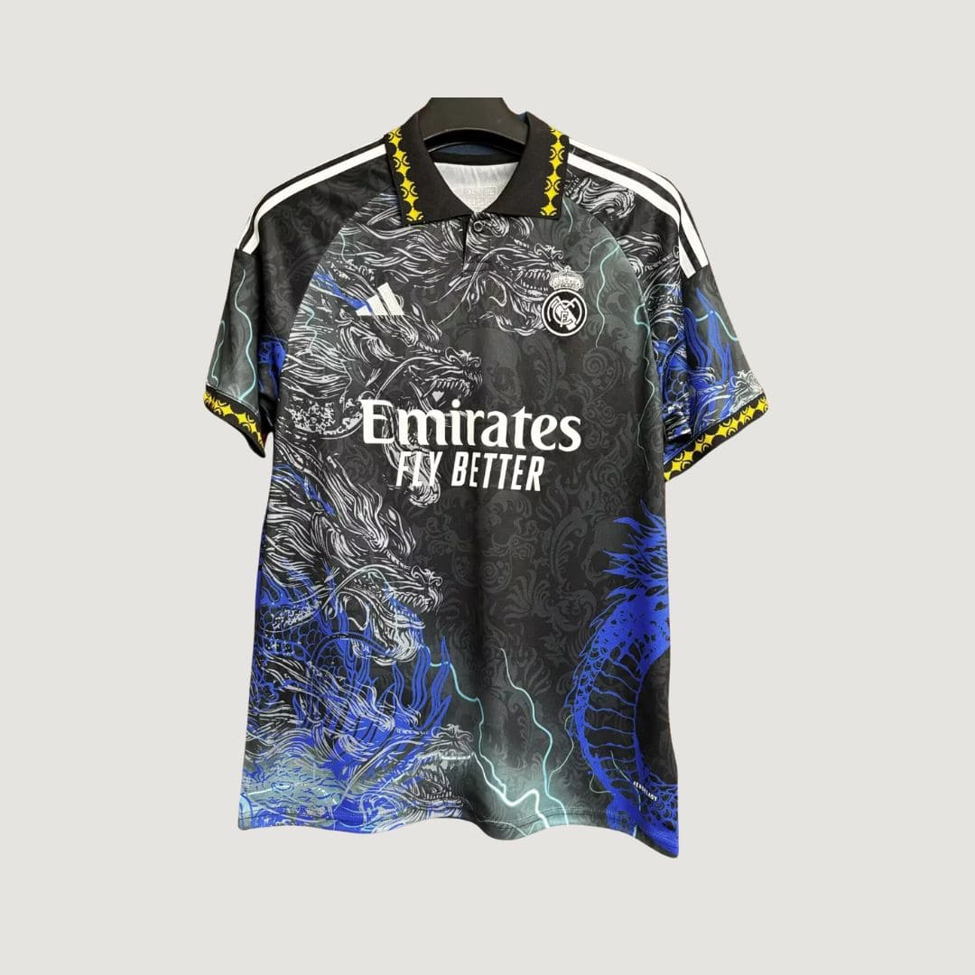 Real Madrid - Jersey Concept - Dragons Black, Blue