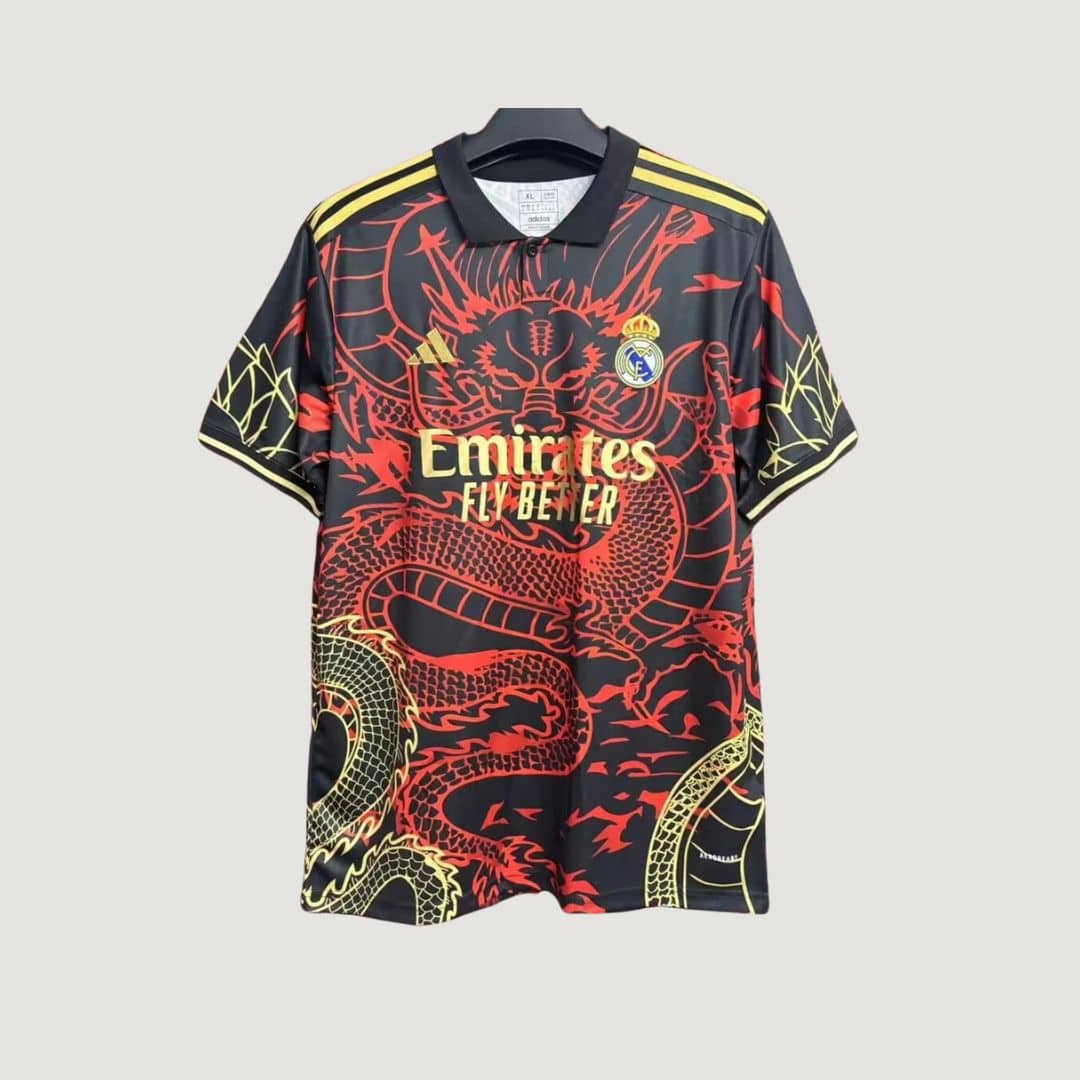 Real Madrid - Jersey Concept - Black, Red