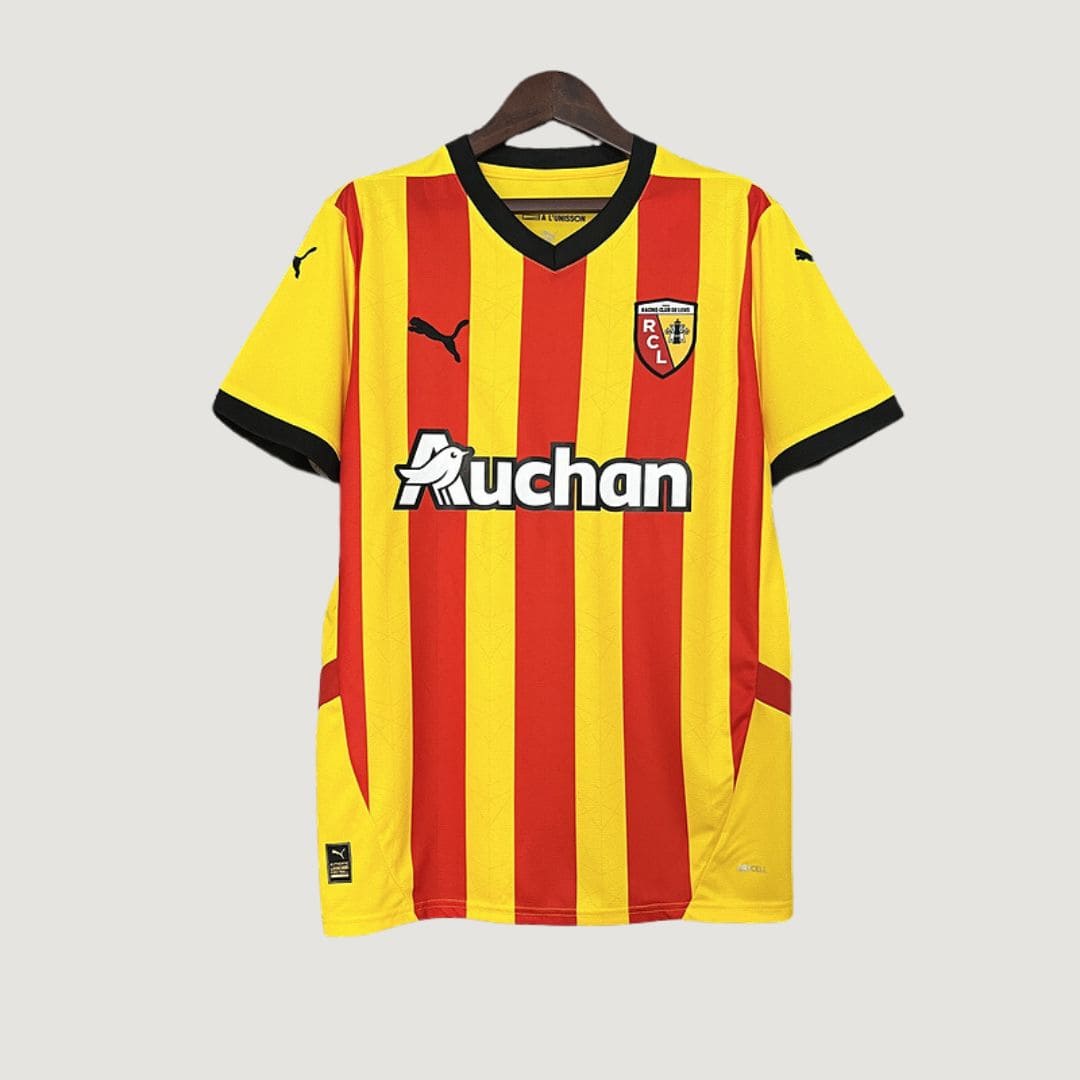 RC Lens - Jersey Home 24/25 - Yellow, Red