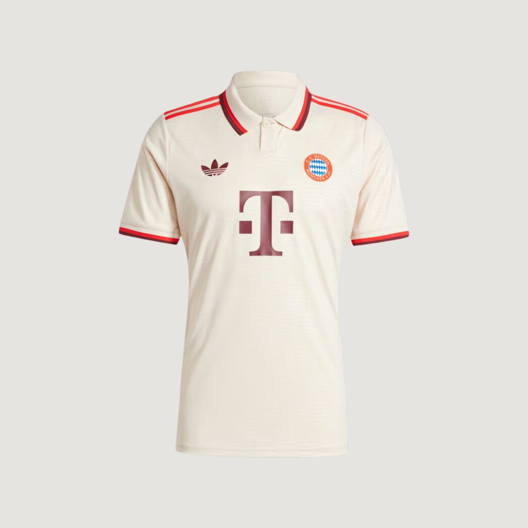 FC Bayern Munich - Jersey Third 24/25 - Cream, Red