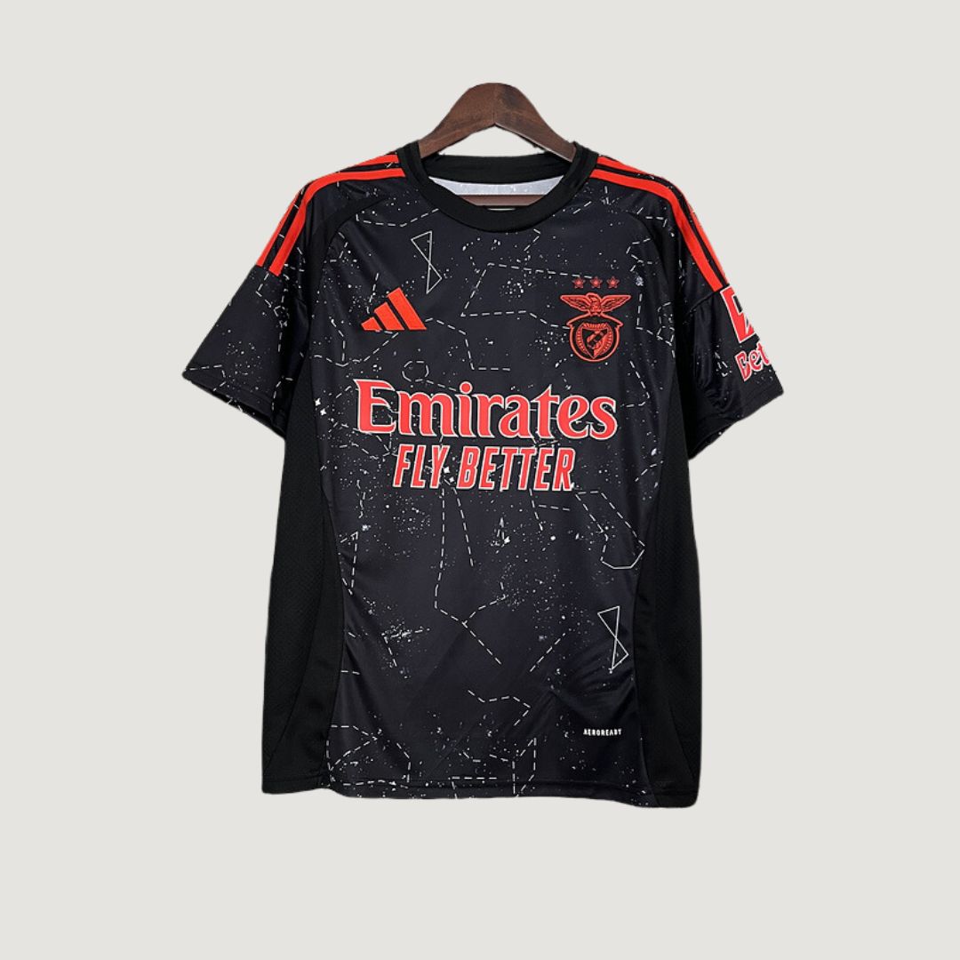 S.L. Benfica - Jersey Away 24/25 - Black, Red