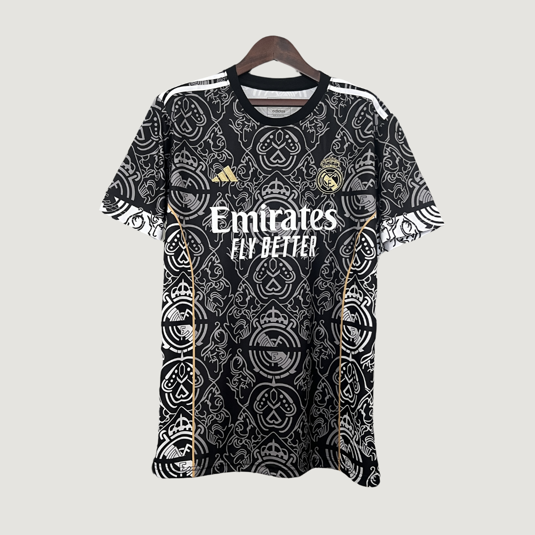 Real Madrid - Jersey Concept - Black, White ( Fan )