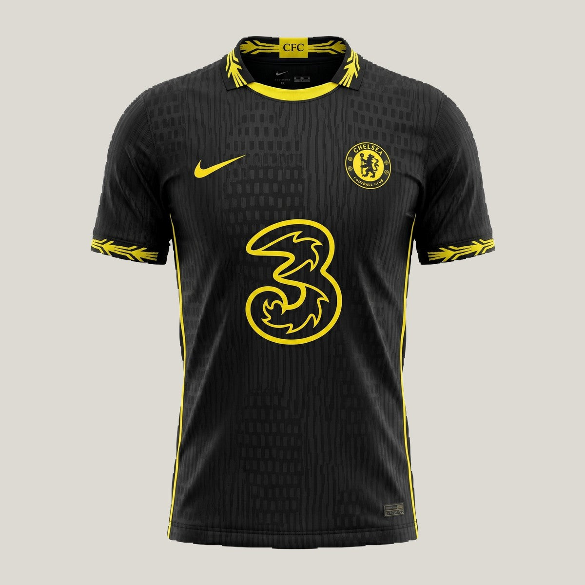 Chelsea – Jersey Away 26/27 – Black, Yellow