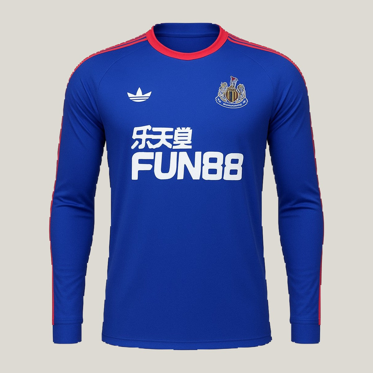 Newcastle United – Jersey Retro Home – Blue, Navy, White