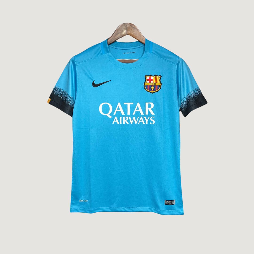FC Barcelone - Maillot Rétro 15/16 - Bleu - Covred