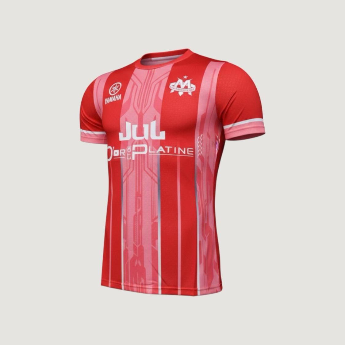 Olympique de Marseille – Maillot Concept JUL – Rouge, Rose, Blanc - Covred