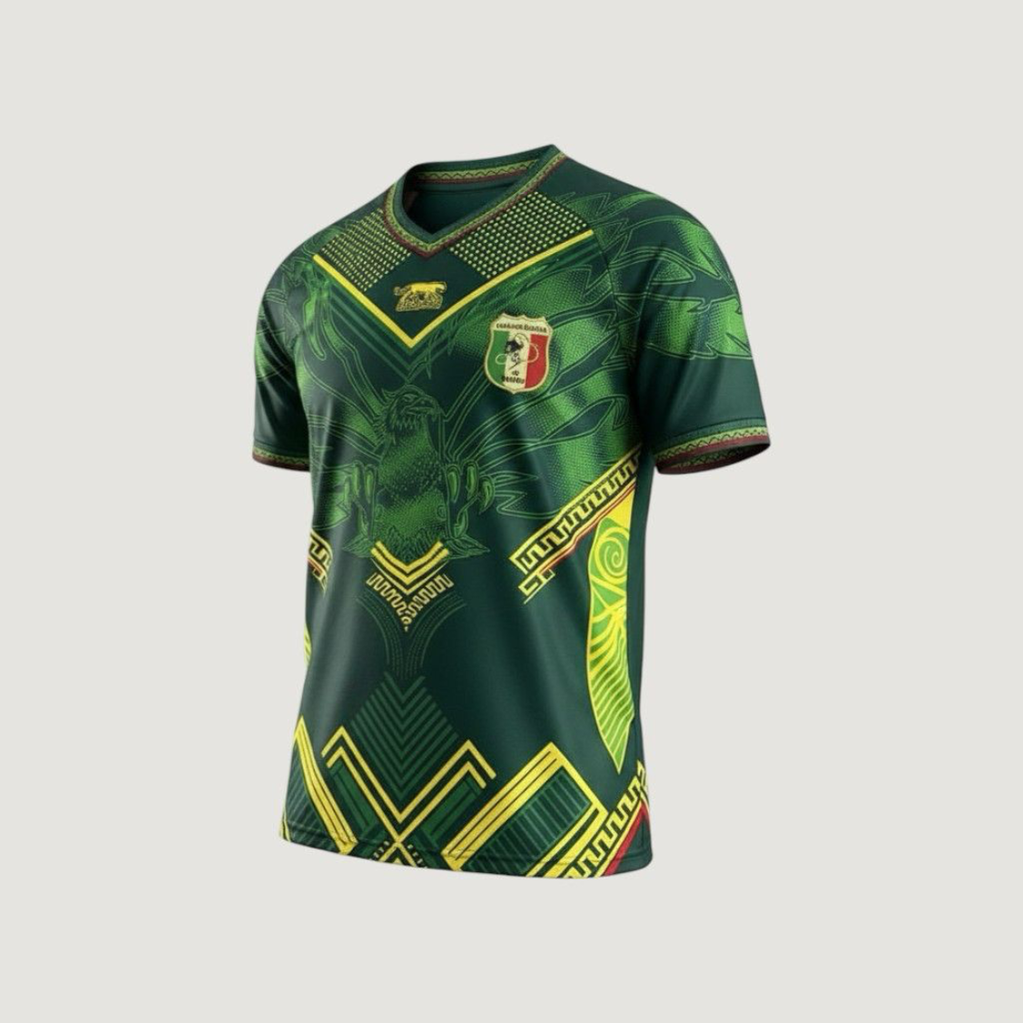 Mali – Maillot Extérieur 2026 Homme – Vert, Jaune - Covred