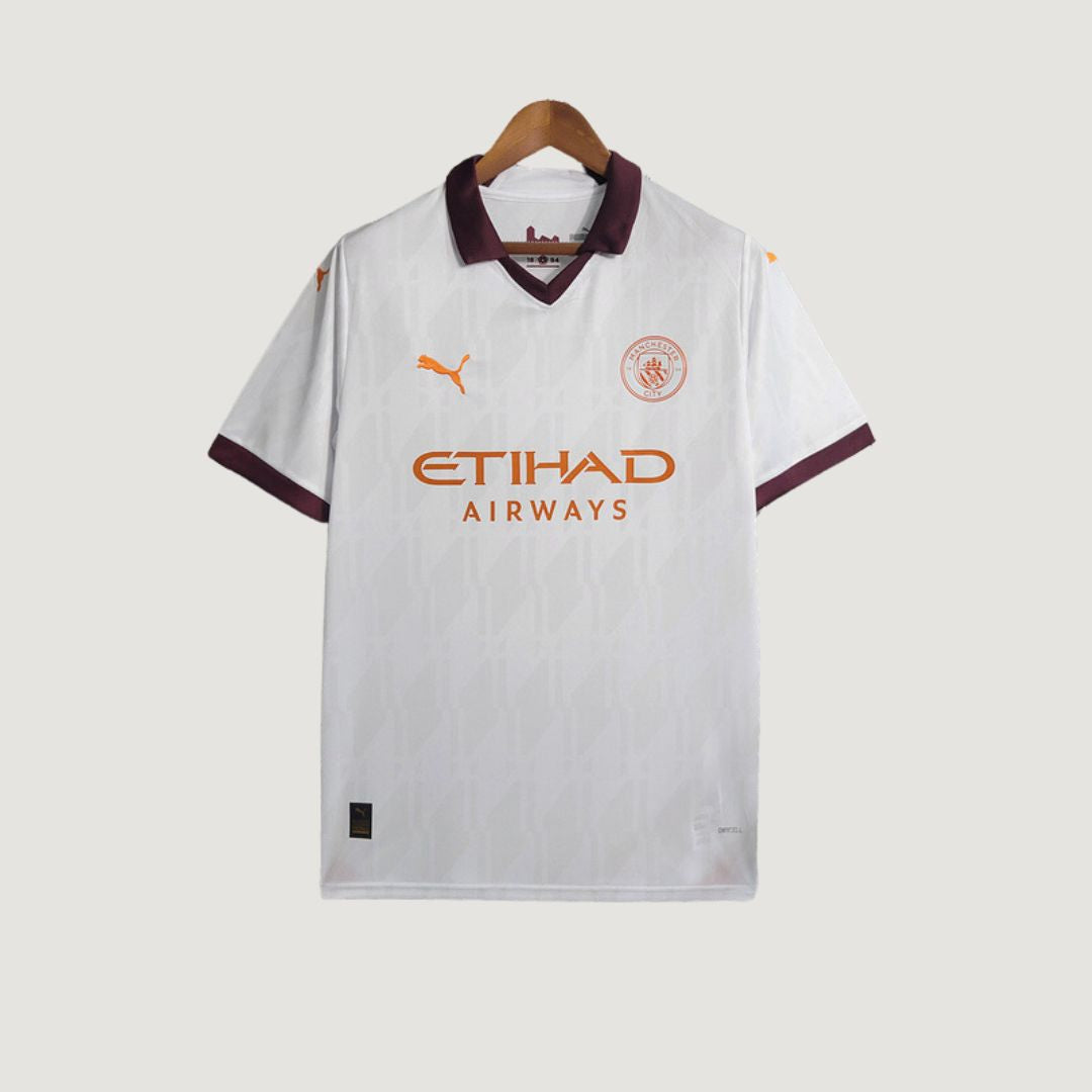 Manchester City - Maillot Extérieur 23/24 - Blanc - Covred
