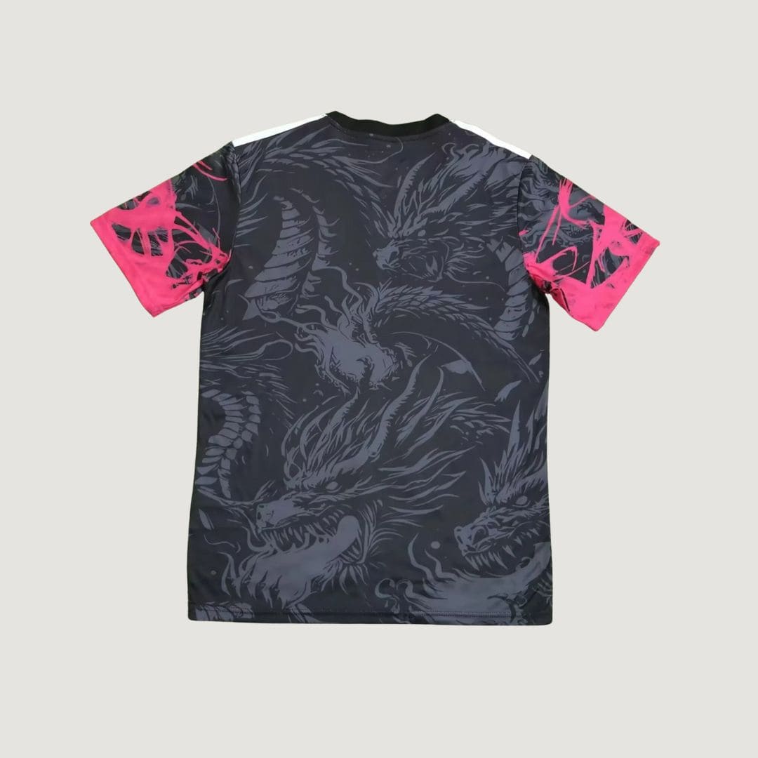 Real Madrid - Maillot concept - Dragons Noir, Rouge - Covred