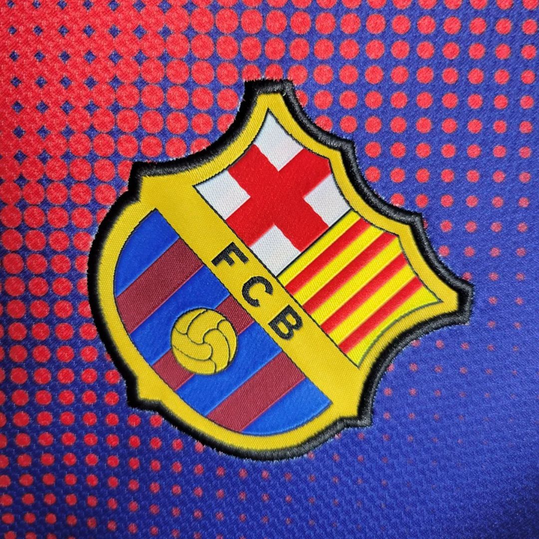 FC Barcelone - Maillot Rétro 12/13 - Bleu, Rouge - Covred