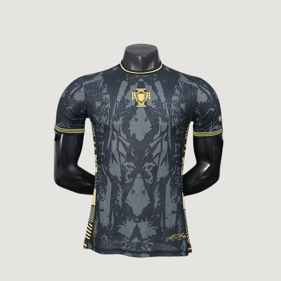 Portugal – Maillot Édition Spéciale 2025-2026 – Noir, Jaune - Covred