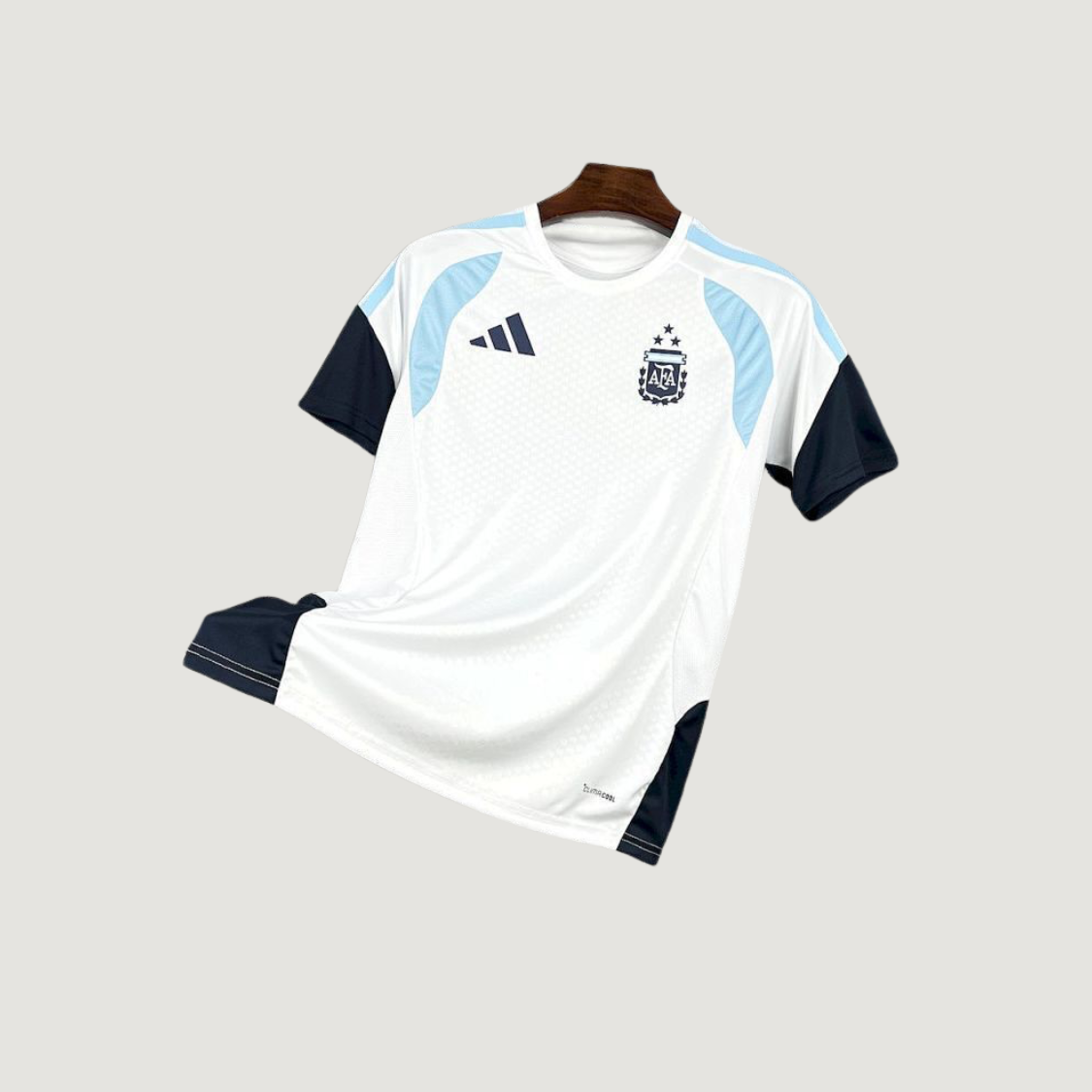 Argentine – Maillot Pré-Match Coupe du Monde 2026 – Blanc, Bleu ciel - Covred