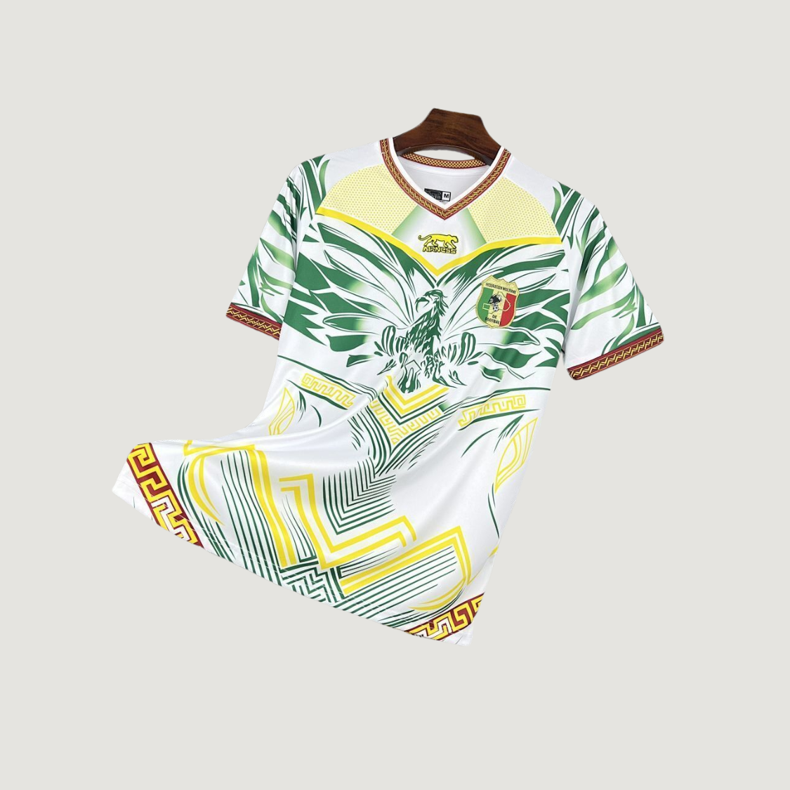 Mali – Maillot Domicile 2026 – Blanc, Vert, Jaune - Covred