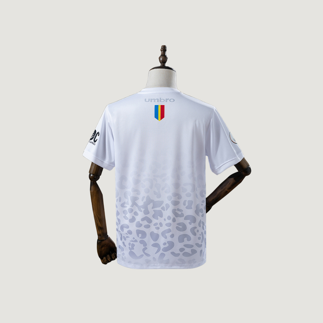 Congo – Maillot Domicile 2026 – Blanc, Gris - Covred
