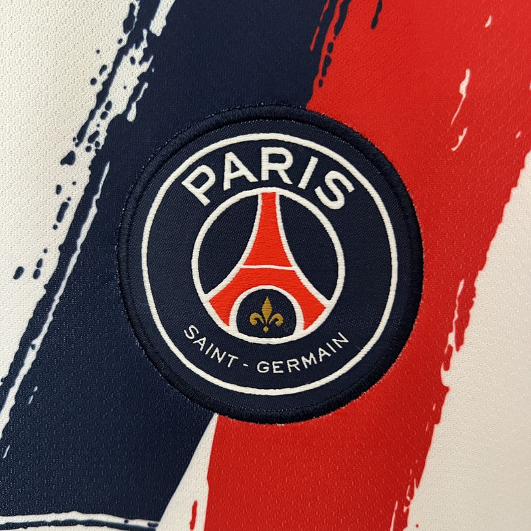 Paris Saint Germain ( PSG ) - Maillot Extérieur 24/25 - Blanc - Covred