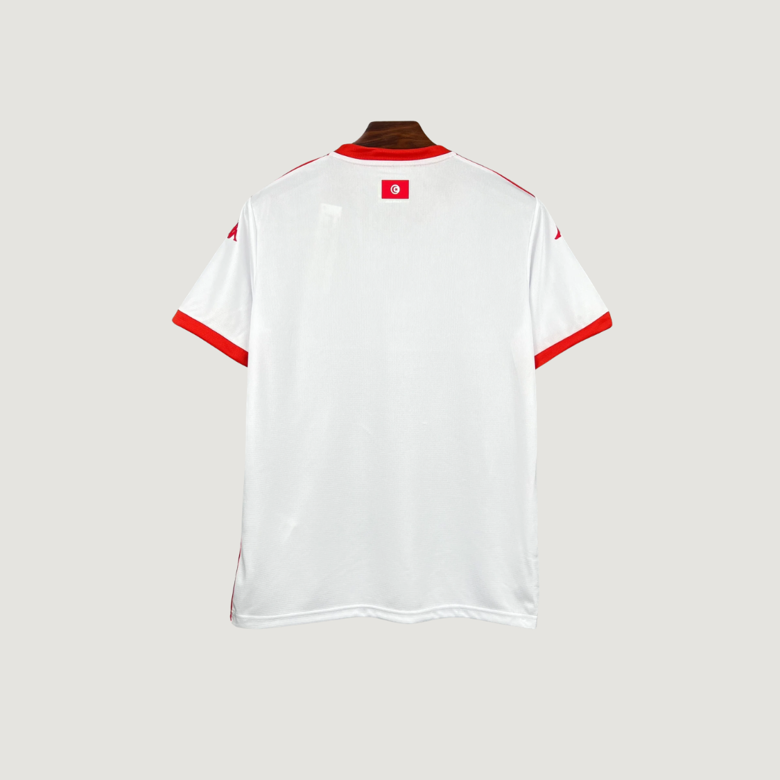 Tunisie – Maillot Extérieur Coupe du Monde 2026 – Blanc, Rouge, Gris - Covred