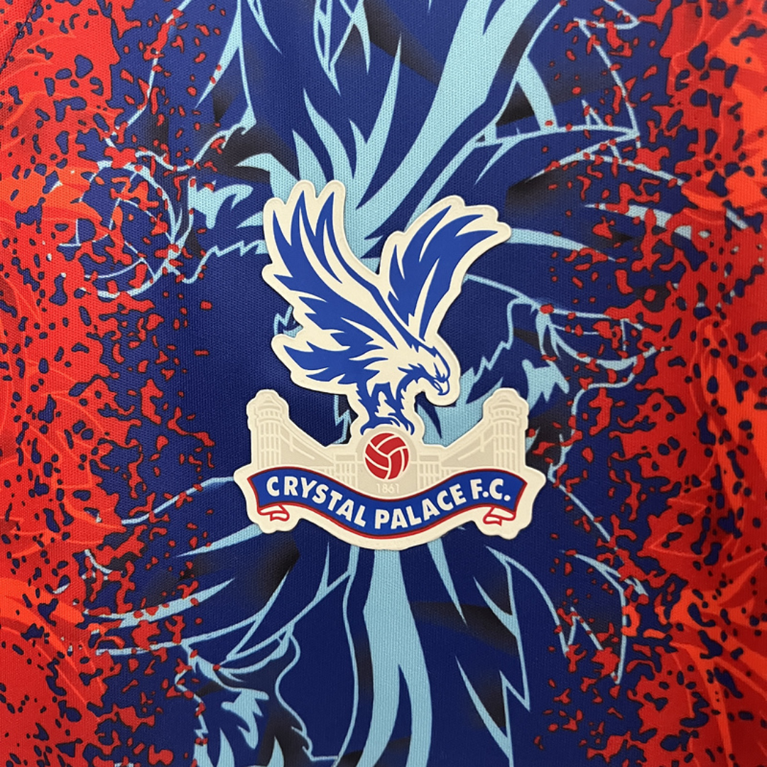 Crystal Palace - Maillot Domicile 24/25 - Rouge, Bleu - Covred