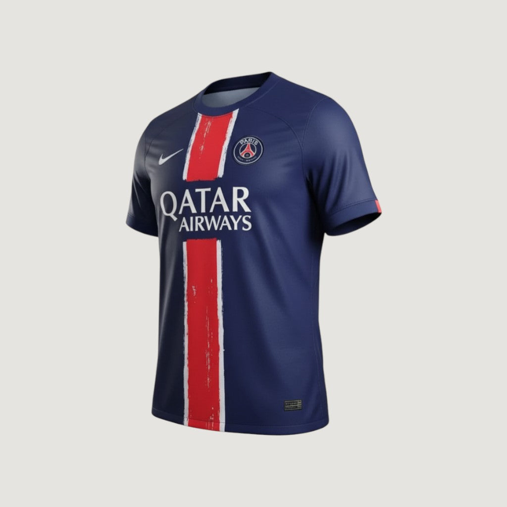 Paris Saint Germain ( PSG ) - Maillot Domicile 24/25 - Bleu, Rouge - Covred