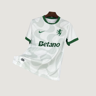 Sporting Lisbonne – Maillot Alternatif 2025/26 – Blanc & Vert
