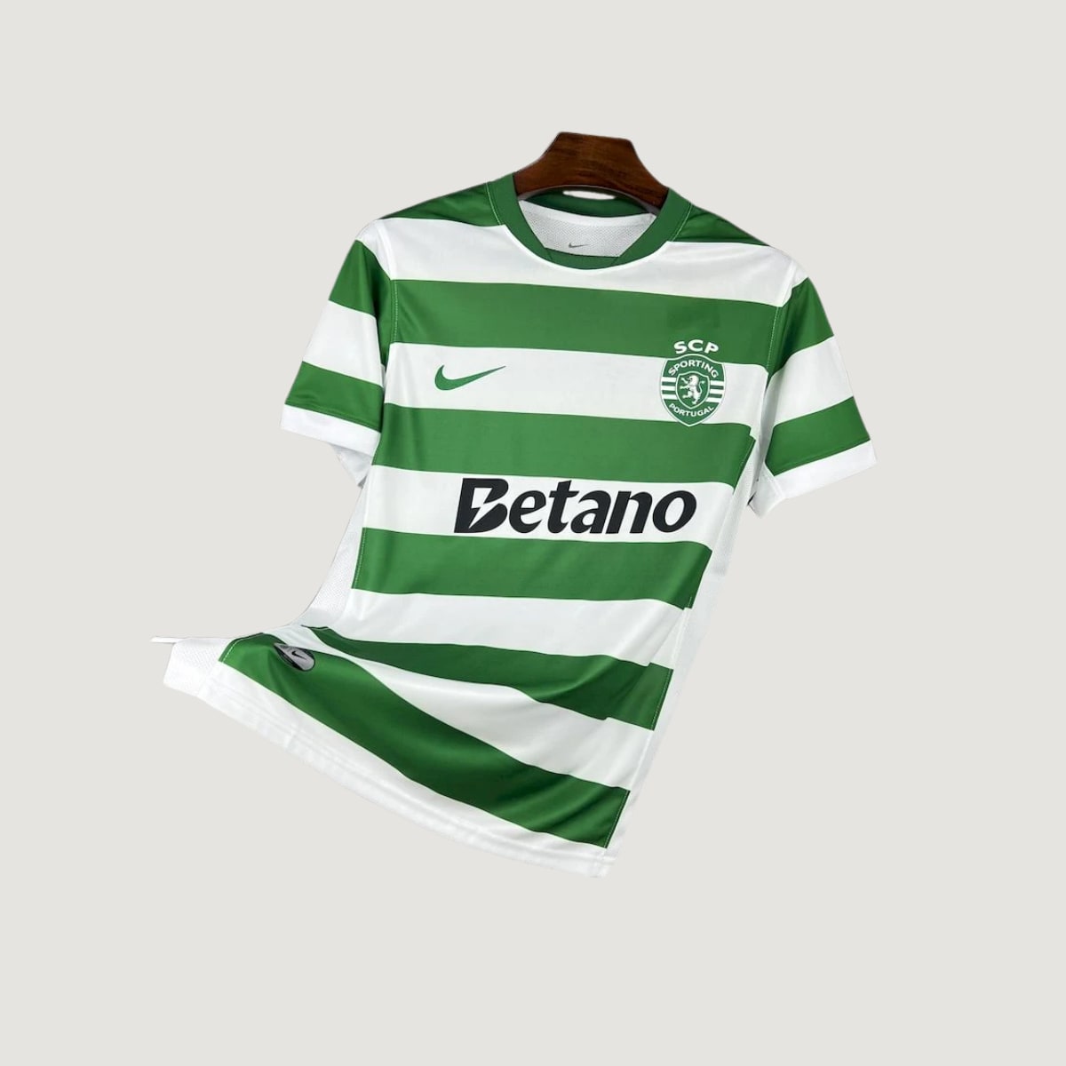Sporting Lisbonne – Maillot Domicile 2025/26 – Vert, Blanc