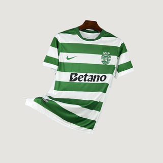 Sporting Lisbonne – Maillot Domicile 2025/26 – Vert, Blanc