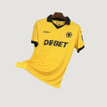Wolverhampton – Maillot Domicile 2025/26 – Jaune, Noir – vue de face