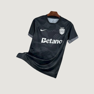 Sporting Lisbonne – Maillot Extérieur 2025/26 – Noir