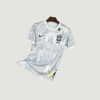 Brazil – Jersey Concept 25/26 – White, Grey