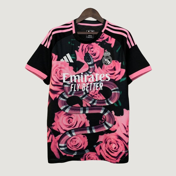 Real Madrid – Maillot Concept 25/26 – Noir & Rose