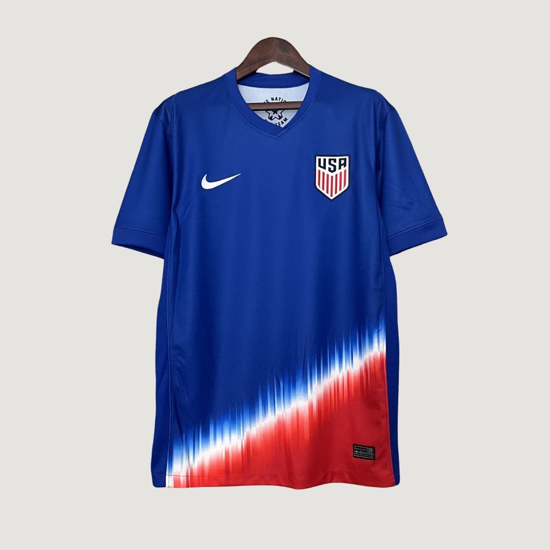 USA - Trikot Auswärts 24/25 - Blau, Rot et Weiß