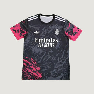 Real Madrid - Jersey Concept - Dragons Black, Red